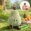 Fruit Play wool shaped velvet companion gel pen, daily writing, study, office, travel bag hanging pen Specification image